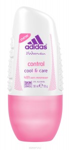 Дезодорант Adidas Cool & Care Control Anti-Perspirant Roll-On Deodorant 48h (Объем 50 мл) (9705)