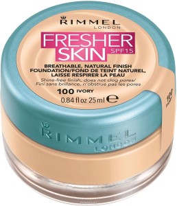 Тональная основа Rimmel Fresher Skin SPF15 100 (Цвет 100 Ivory variant_hex_name D4A883) (6547)