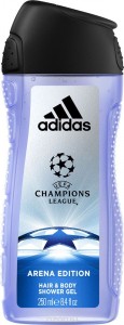 Гель для душа Adidas UEFA Champions League Arena Edition Shower Gel (Объем 250 мл) (9705)