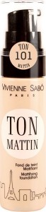 Тональная основа Vivienne Sabo Fond de Teint Matifiant Ton Mattin 101 (Цвет 101 Светло-бежевый variant_hex_name E5C2A7) (6680)