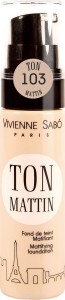 Тональная основа Vivienne Sabo Fond de Teint Matifiant Ton Mattin 103 (Цвет 103 Темно-бежевый variant_hex_name C8A388) (d215211103)