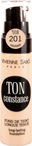 Тональная основа Vivienne Sabo Fond de Teint Longue Tenue Ton Constance 201 (Цвет 201 Светло-бежевый нейтральный variant_hex_name EFCCB1) (6680)