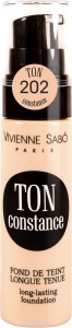 Тональная основа Vivienne Sabo Fond de Teint Longue Tenue Ton Constance 202 (Цвет 202 Бежевый нейтральный variant_hex_name E3B6A2) (6680)
