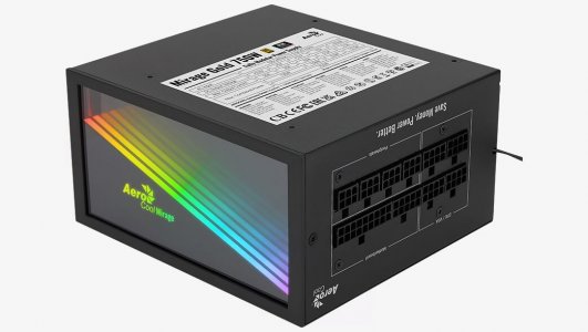 Блок питания Aerocool Mirage Gold 750W Fully Modular (4711099472598)