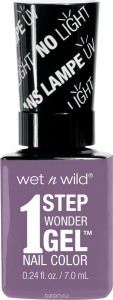 Лак для ногтей Wet n Wild 1 Step WonderGel™ Nail Color 728A (Цвет 728A Lavender Out Loud variant_hex_name 8C7099) (6868)
