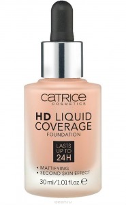 Тональная основа Catrice HD Liquid Coverage Foundation 040 (Цвет 040 Warm Beige variant_hex_name E7B78A) (1444)