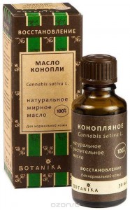 Масло Botanika Жирное масло 100% Конопли (Объем 30 мл) (9166)