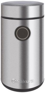 Кофемолка Sakura SA-6172S сталь 200Вт 50гр
