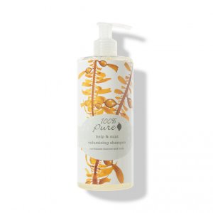 Шампунь для волос 100% Pure Шампунь для объема волос Водоросли и Мята Kelp & Mint Volumizing Shampoo (PUR009252)