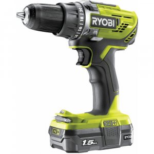 Компактная дрель-шуруповерт Ryobi R18DD3-115S (5133005301)