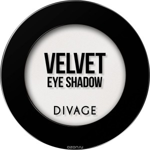 Тени для век DIVAGE Velvet 03 (Цвет 7303 variant_hex_name EDE9E8) (1483)