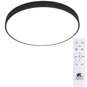 Потолочный светильник Arte Lamp Arena A2673PL-1BK Черный