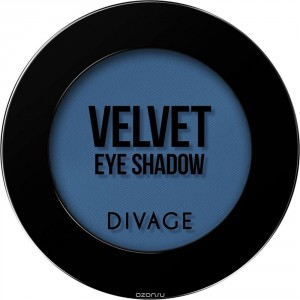 Тени для век DIVAGE Velvet 18 (Цвет 7318 variant_hex_name 3C6289) (1483)