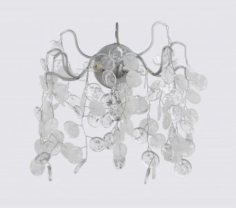 Настенный светильник Crystal Lux Tenerife AP2 Silver Прозрачный Белый Серебро (TENERIFE AP2 SILVER)