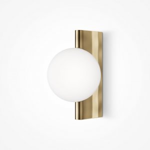 Настенный светильник Maytoni Modern Avant-garde MOD324WL-01BS Белый Латунь
