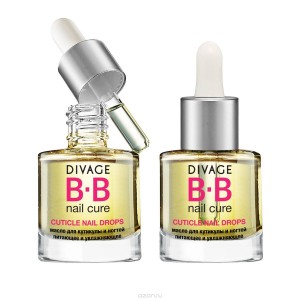 Уход за кутикулой DIVAGE Масло BB Nail Cure Cuticle Oil Drops (Объем 6 мл) (1483)