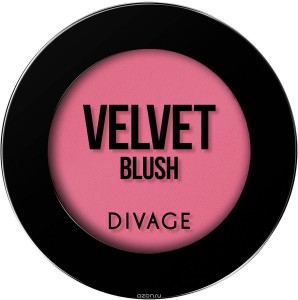 Румяна DIVAGE Velvet 05 (Цвет 8705 variant_hex_name DC6A84) (1483)