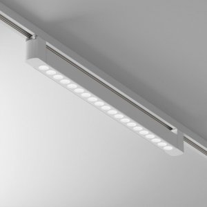 Трековый светильник Maytoni Single phase track system Unity Points Rot TR010-1-20W4K-M-W Белый