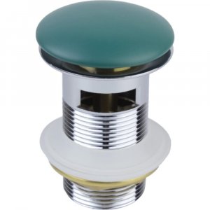 Донный клапан Bronze De Luxe 1001/1G click-clack Зеленый