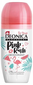 Дезодорант для подмышек DEONICA FOR TEENS Антиперспирант PINK RUSH (MPL302510)