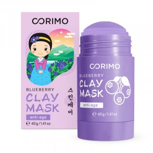 Маска для лица Corimo Маска для лица с глиняной в стике КОЛЛАГЕН И ГОЛУБИКА (MPL296984)