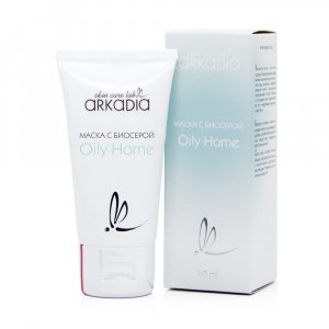 Маска для лица ARKADIA Маска с биосерой Oily Home для комбинированной и жирной кожи (MPL290908)