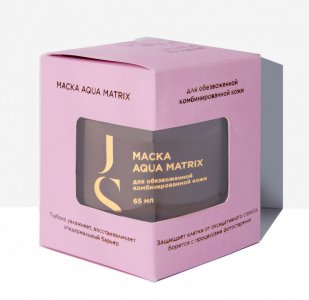 Маска для лица Jurassic Spa Маска AQUA MATRIX для обезвоженной комбинированной кожи (MPL281193)