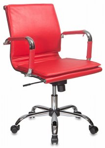 Кресло руководителя Бюрократ CH-993-Low/Red (CH-993-LOW/RED)
