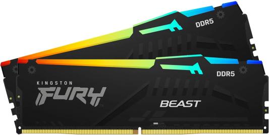 Модуль памяти Kingston KF560C40BBAK2-16 (FURY Beast RGB)