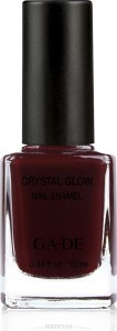 Лак для ногтей GA-DE Crystal Glow Nail Enamel 043 (Цвет 043 Black Cherry variant_hex_name 541118) (9208)