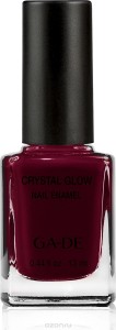 Лак для ногтей GA-DE Crystal Glow Nail Enamel 336 (Цвет 336 Hot Passion variant_hex_name 5F0014) (9208)