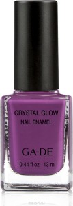 Лак для ногтей GA-DE Crystal Glow Nail Enamel 408 (Цвет 408 Wild Iris variant_hex_name 7A2F68) (9208)