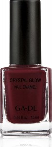 Лак для ногтей GA-DE Crystal Glow Nail Enamel 474 (Цвет 474 Black Cherry variant_hex_name 560B10) (9208)