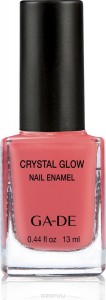 Лак для ногтей GA-DE Crystal Glow Nail Enamel 476 (Цвет 476 Coral Flame variant_hex_name EF585F) (9208)