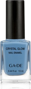Лак для ногтей GA-DE Crystal Glow Nail Enamel 490 (Цвет 490 Blue Angel variant_hex_name 3F8AB1) (9208)