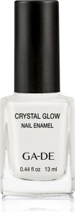 Лак для ногтей GA-DE Crystal Glow Nail Enamel 497 (Цвет 497 Whitest White variant_hex_name E7E6E2) (9208)