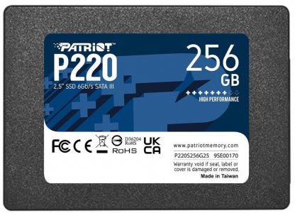 Твердотельный накопитель Patriot Memory P220S256G25
