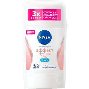 Дезодорант-стик Nivea Дезодорант-антиперспирант стик "Эффект Пудры" Fresh (NIV994345)