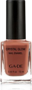 Лак для ногтей GA-DE Crystal Glow Nail Enamel 524 (Цвет 524 Bourbon Cream variant_hex_name 99402E) (9208)