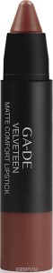 Помада GA-DE Velveteen Matte Comfort Lipstick 707 (Цвет 707 Suede Brown variant_hex_name 82382D) (9208)