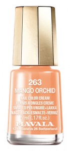 Лак для ногтей Mavala Creamy Mini Color's 263 (Цвет 263 Mango Orchid variant_hex_name e9956b) (6492)