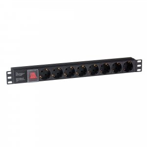 Горизонтальный блок розеток Exegate ServerPro PDU-19H801 (EX280840RUS)