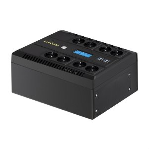 Источник бесперебойного питания Exegate Neo Smart LHB-600.LCD.AVR.8SH.CH.USB (EX293856RUS)