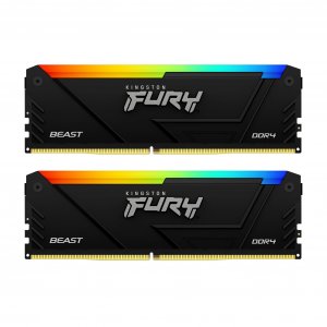 Модуль памяти Kingston Fury Beast RGB RTL Gaming (KF436C18BB2AK2/32)