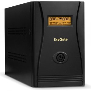 Источник бесперебойного питания Exegate SpecialPro Smart LLB-1500.LCD.AVR.EURO.RJ (285503)