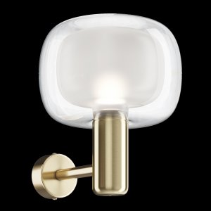 Настенный светильник Maytoni Modern Vision MOD411WL-01G Прозрачный Золото