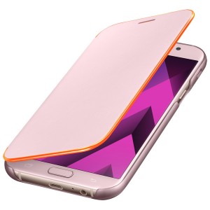 Чехол для сотового телефона Samsung A7 2017 Neon Flip Cover Pink