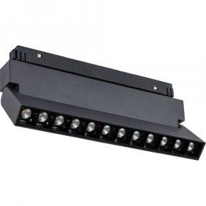 Магнитный трековый светильник Arte Lamp Linea A4686PL-1BK Черный