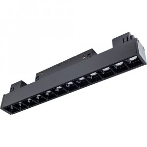 Магнитный трековый светильник Arte Lamp Linea A4684PL-1BK Черный