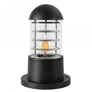 Ландшафтный светильник Arte Lamp Coppia A5217FN-1BK Прозрачный Черный